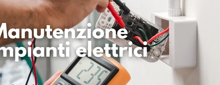Manutenzione impianti elettrici